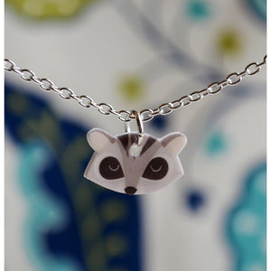 Raccoon Charm Necklace