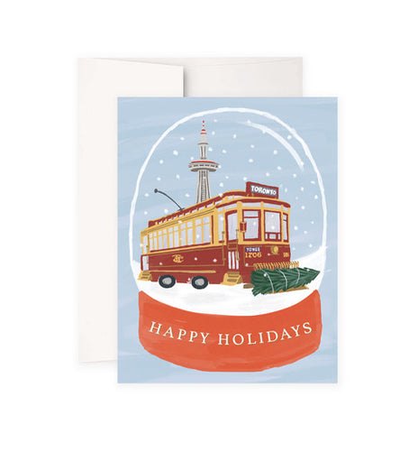 Vintage Streetcar Holiday Card Boxed Set