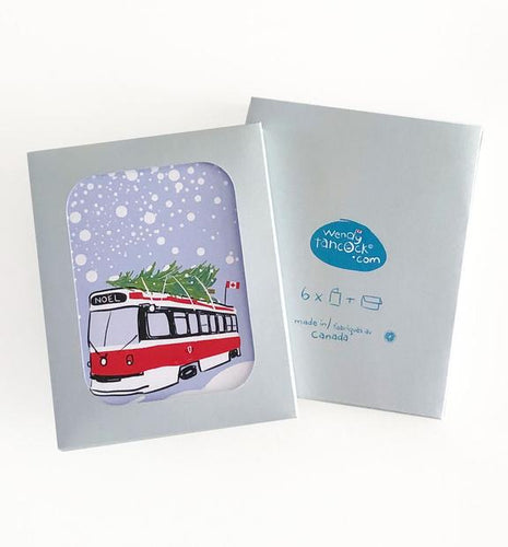TTC Streetcar Christmas Card Boxed Set
