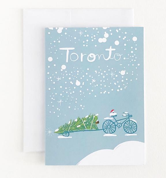 Toronto Bike Christmas Card