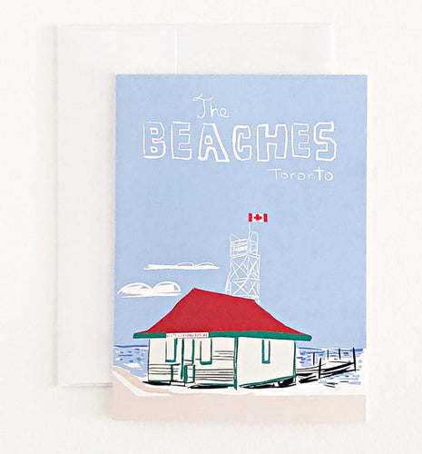 The Beaches/Leuty Lifeguard Station Greeting Card