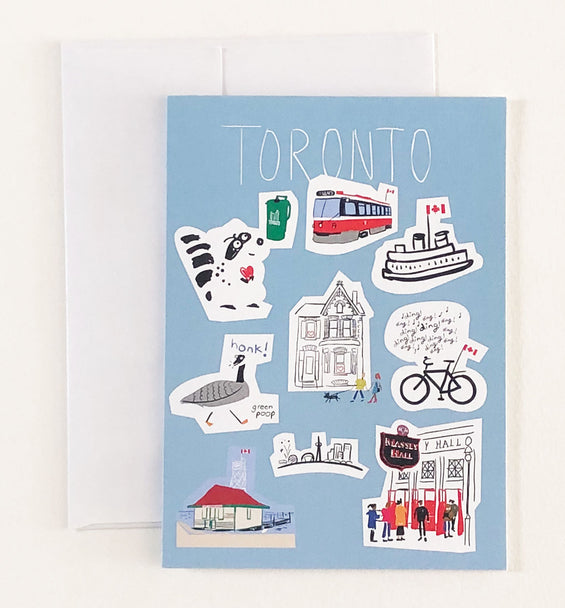 Toronto Scenes Greeting Card