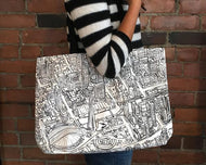 Toronto Lines Tote Bag