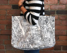 Load image into Gallery viewer, Toronto Lines Tote Bag