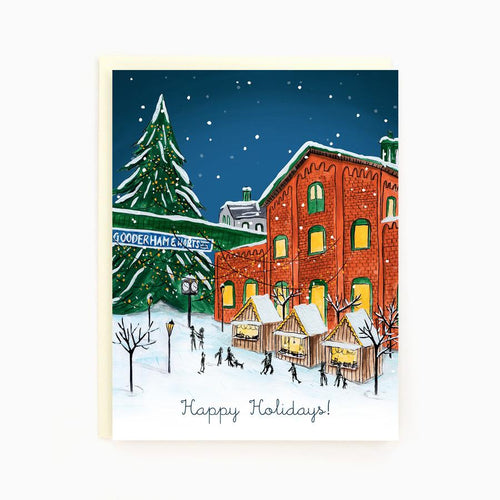 Toronto Distillery District Holiday Greeting Card