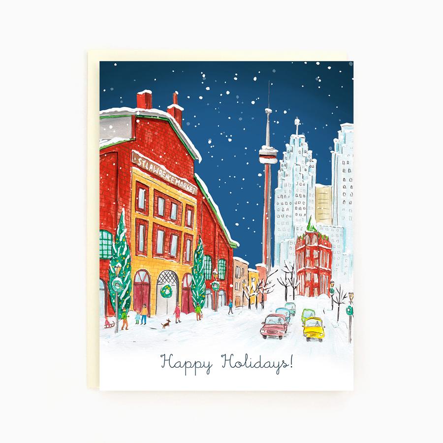 St. Lawrence Market Holiday Greeting Card
