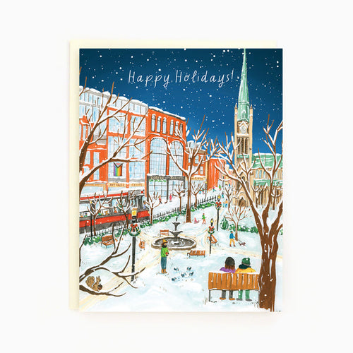 Toronto St. James Park Holiday Greeting Card