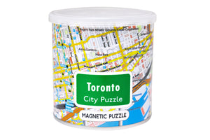 Toronto City Map Magnetic Jigsaw Puzzle