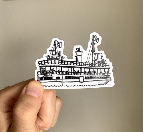 Toronto Island Ferry Magnet