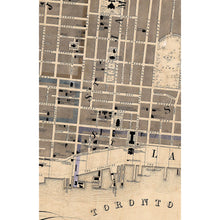 Load image into Gallery viewer, Vintage Toronto Map Notebook