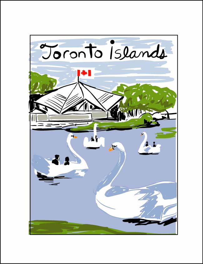 Toronto Islands Print