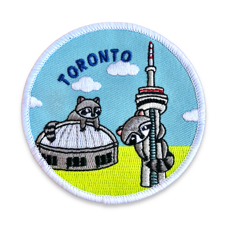 Toronto Raccoon City Iron-On Patch