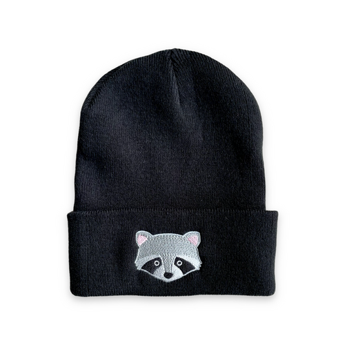 Raccoon Toque (Black)