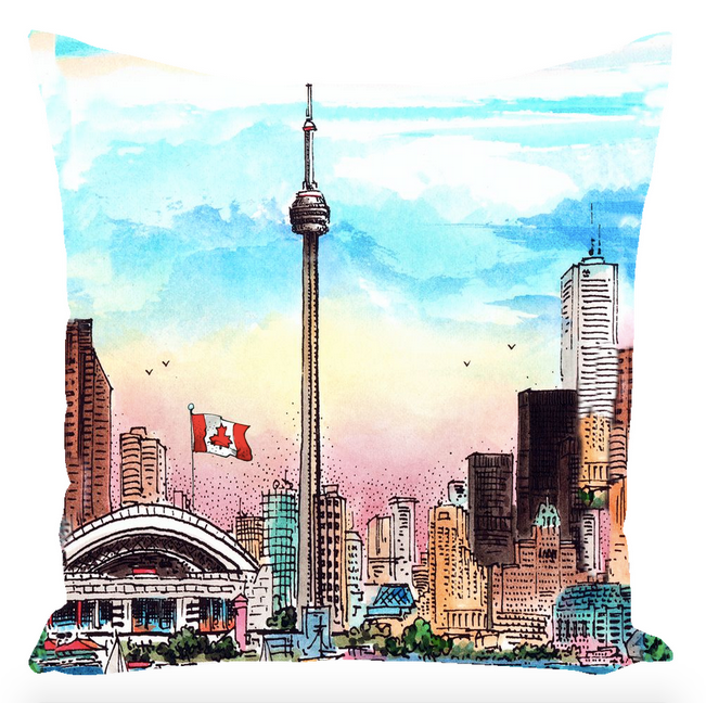 Toronto CN Tower Pillow