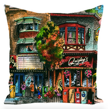 Load image into Gallery viewer, The Beaches Streetscape Pillow