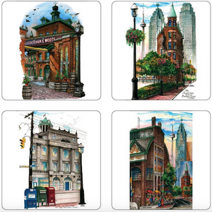 Toronto Historic Landmark Coasters