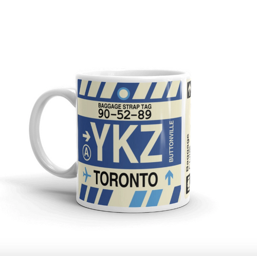 YKZ Buttonville Airport Mug