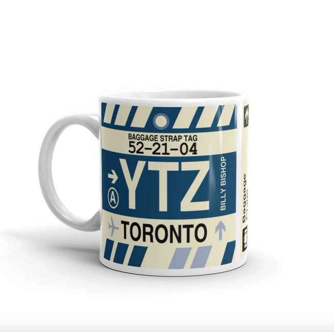 YTZ Billy Bishop Airport Mug
