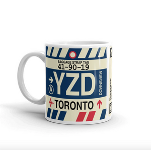 YZD Downsview Airport Mug