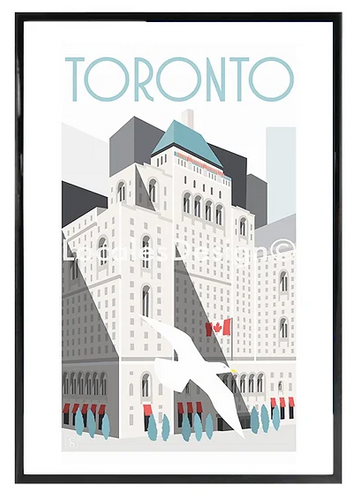 Toronto Royal York Neighbourhood Print