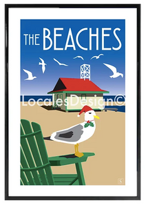 Toronto The Beaches Neighbourhood Print