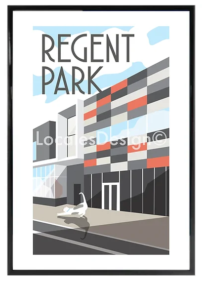 Toronto Regent Park Neighbourhood Print