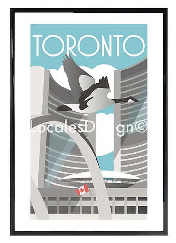 Toronto City Hall Neighbourhood Print