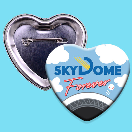 Skydome Forever Heart Shape Pin