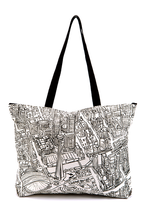 Load image into Gallery viewer, Toronto Lines Tote Bag