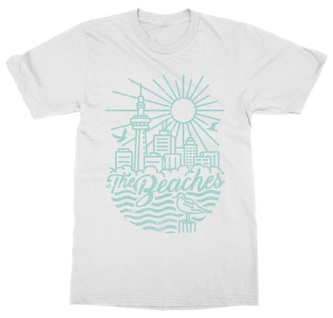 The Beaches T-Shirt (Teal Ink)