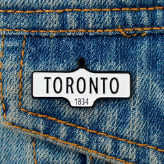 Toronto Sign Lapel Pin