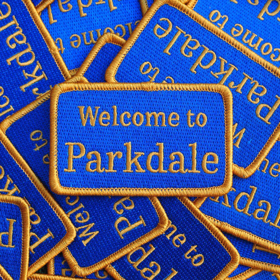 Welcome To Parkdale Iron On Patch