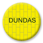 Toronto Subway Buttons: Yonge line