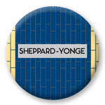 Load image into Gallery viewer, Toronto Subway Magnets: Yonge line