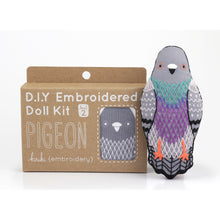 Load image into Gallery viewer, Pigeon DIY Embroidered Doll Kit