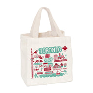 Toronto Illustrated Mini Tote Bag
