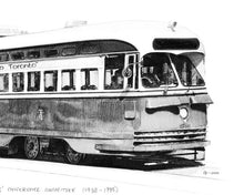 Load image into Gallery viewer, TTC PCC Streetcar Art Print