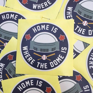 Home is where the Dome is Stickers