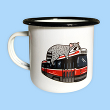 Load image into Gallery viewer, Raccoon City Enamel Mug