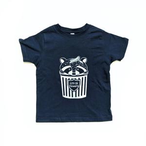 Kids Trash Can Raccoon T-Shirt