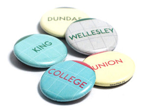 Toronto Subway Button Set: Classic 1954