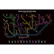 Toronto Waterways Subway Map