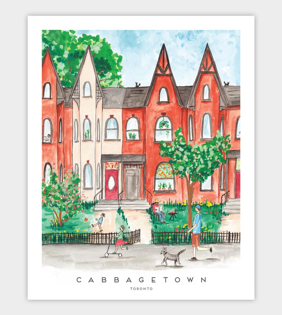 Cabbagetown Art Print