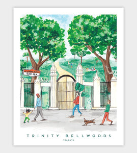 Trinity Bellwoods Summer Art Print