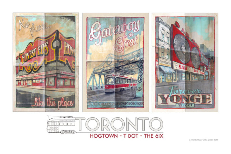 Toronto 11x17 Poster