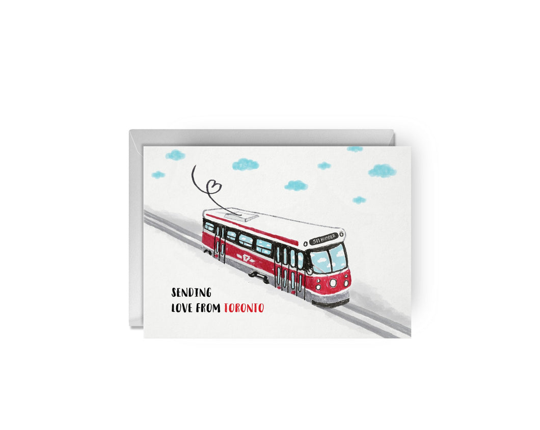 Sending Love from Toronto Card