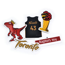 Load image into Gallery viewer, Raptors Stickers