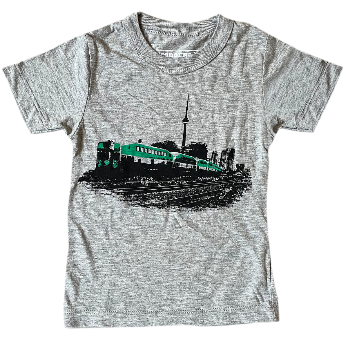 Kids Go Train Tee – Spacing Store: Toronto's City Gift Store