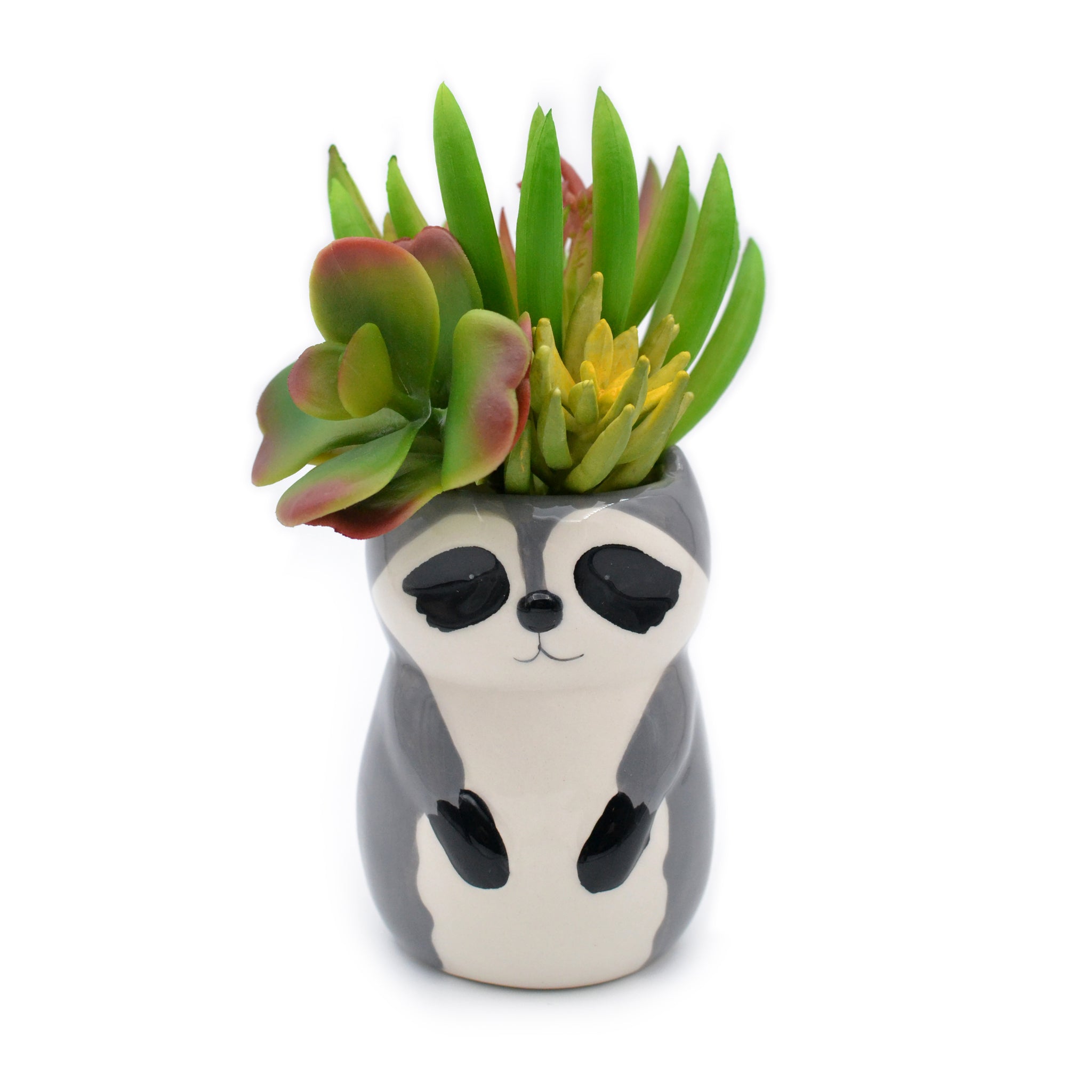 raccoon plant pot Raccoon Ceramic Vase